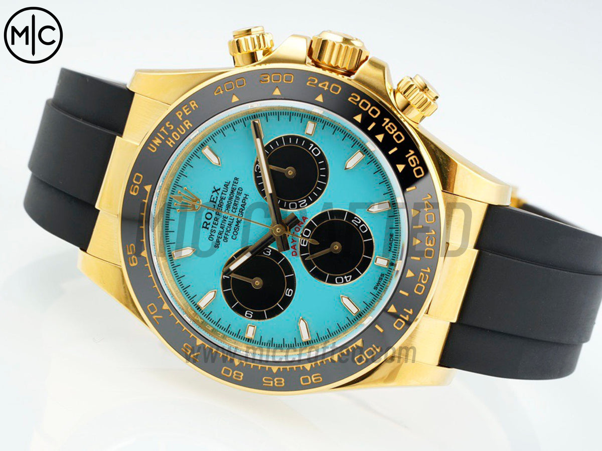 Daytona 126518 Tiffany Blue Dial on Oysterflex Strap – Premium Edition