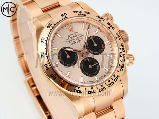 Daytona 126505 RG/Black Dial on RG Bracelet – Premium Edition