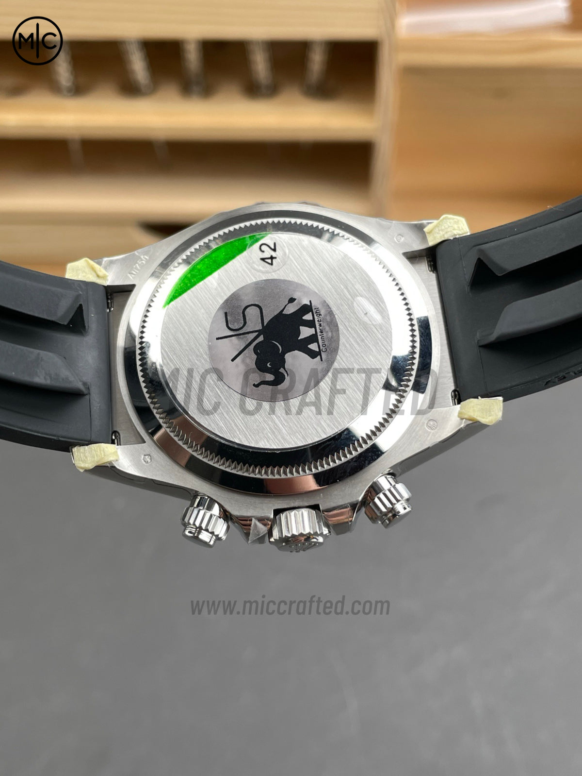 Daytona 126519 Black/Silver Diamonds Dial on Oysterflex Strap – Premium Edition