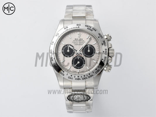 Daytona 126509 Gray/Black Dial on SS Bracelet – Premium Edition