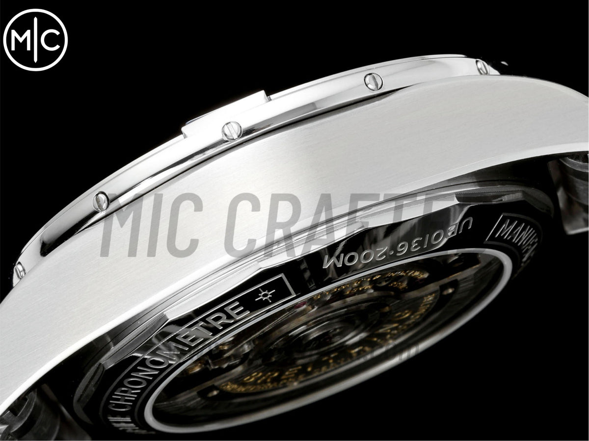 Super Chronomat B01 44mm SS 黃色錶盤配 SS 錶鏈 - 尊享版