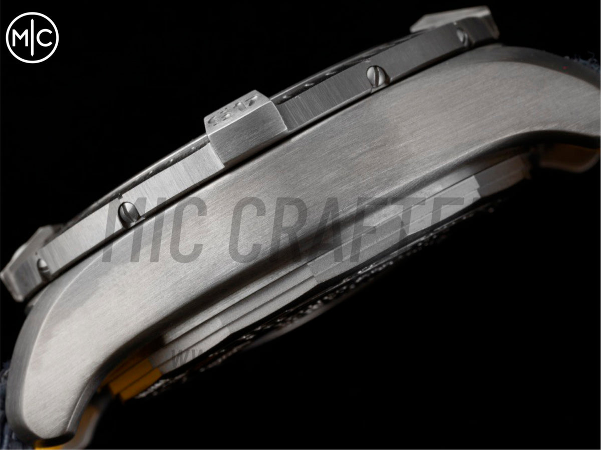 Avenger Chrono SS Black Dial on Black Nylon Strap – Premium Edition
