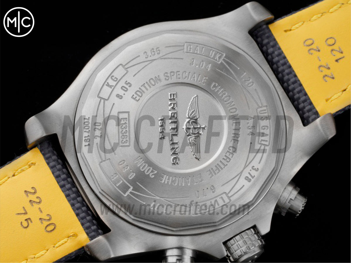 Avenger Chrono SS Black Dial on Black Nylon Strap – Premium Edition