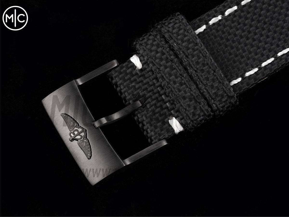 復仇者系列計時腕錶 45mm PVD 鈦金屬黑色錶盤配黑色尼龍錶帶 - 尊貴版