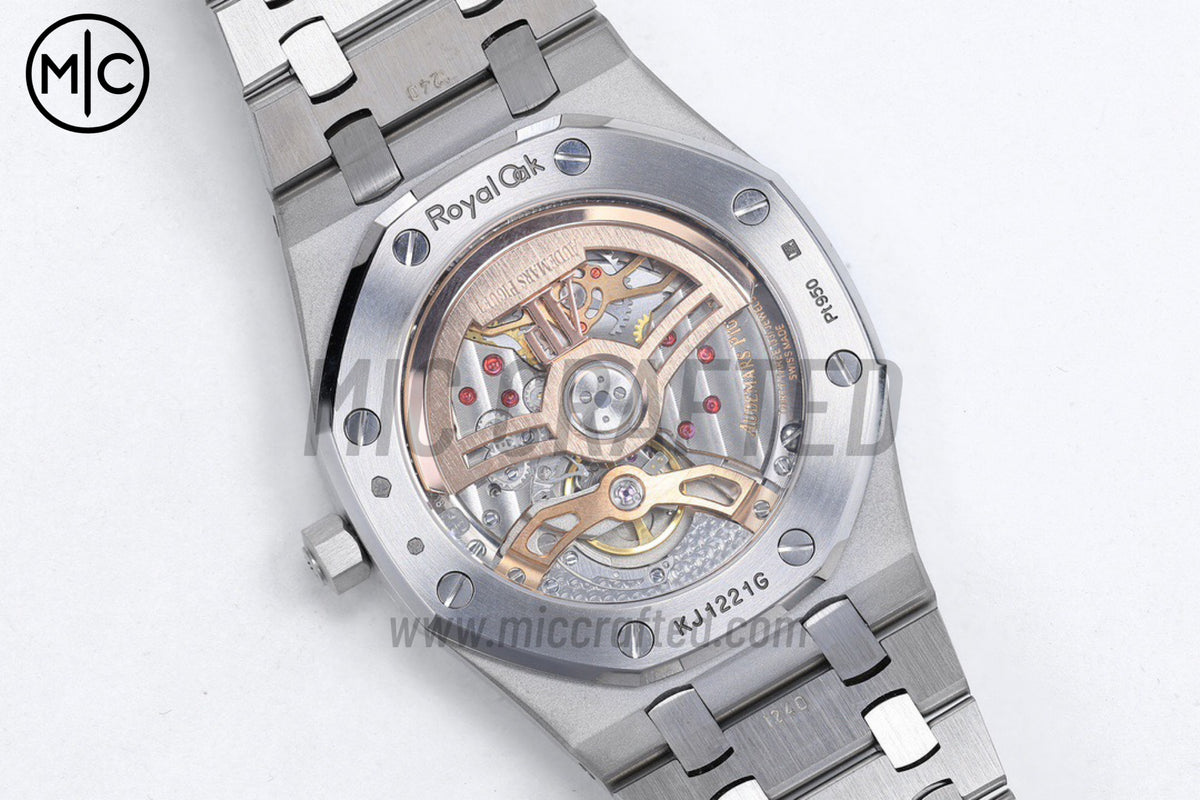 Royal Oak 39mm 16202BC Tuscan Dial on SS Bracelet – Premium Edition