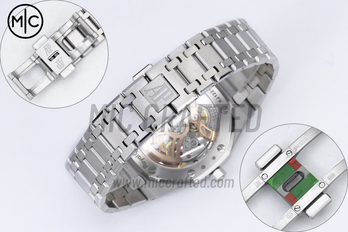 Royal Oak 39mm 16202BC Tuscan Dial on SS Bracelet – Premium Edition