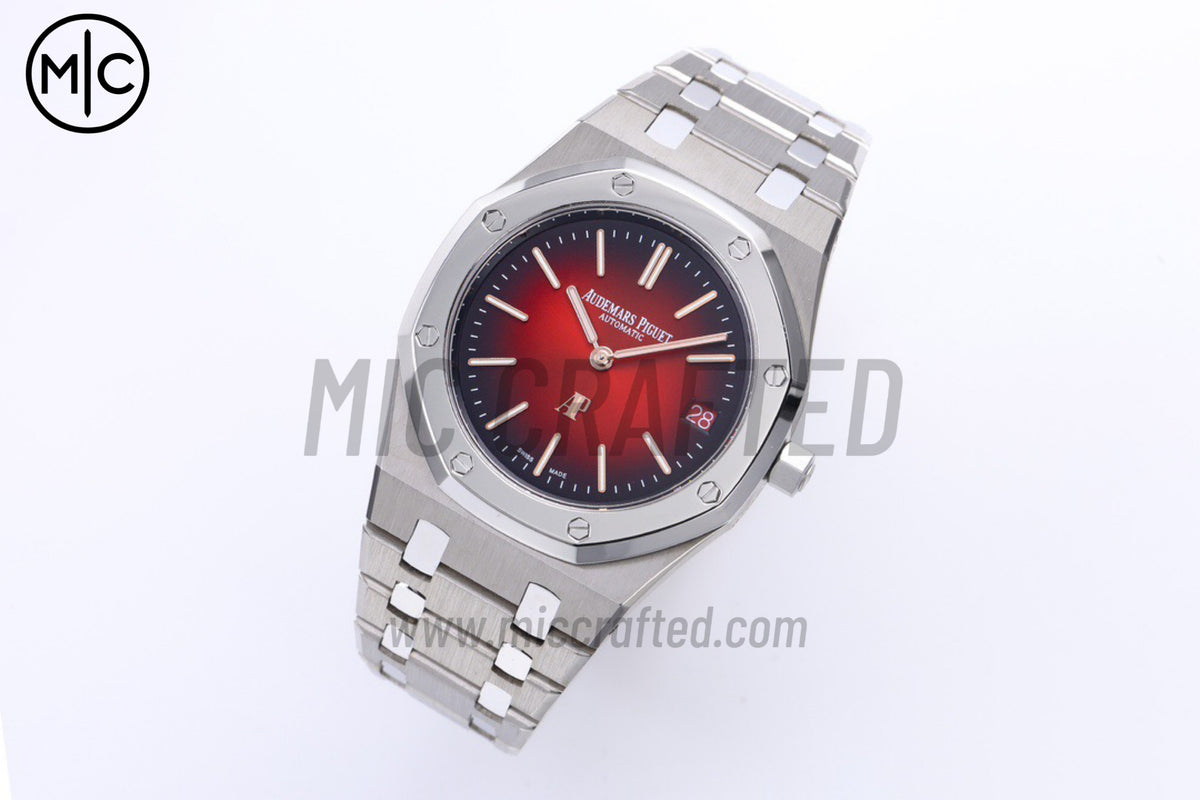 Royal Oak 39mm Titanium 16202XT Red Dial on Bracelet – Premium Edition