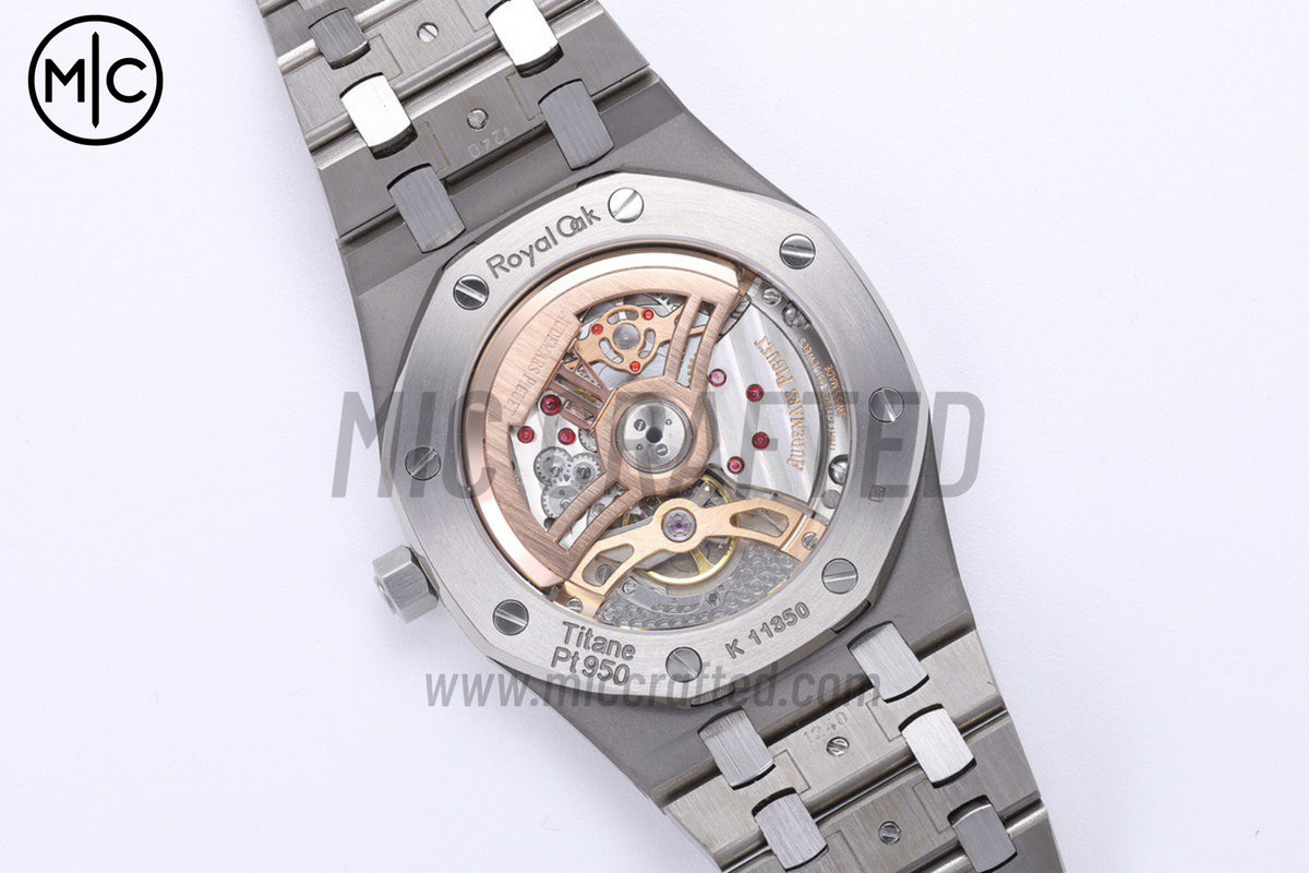 Royal Oak 39mm Titanium 16202XT Red Dial on Bracelet – Premium Edition