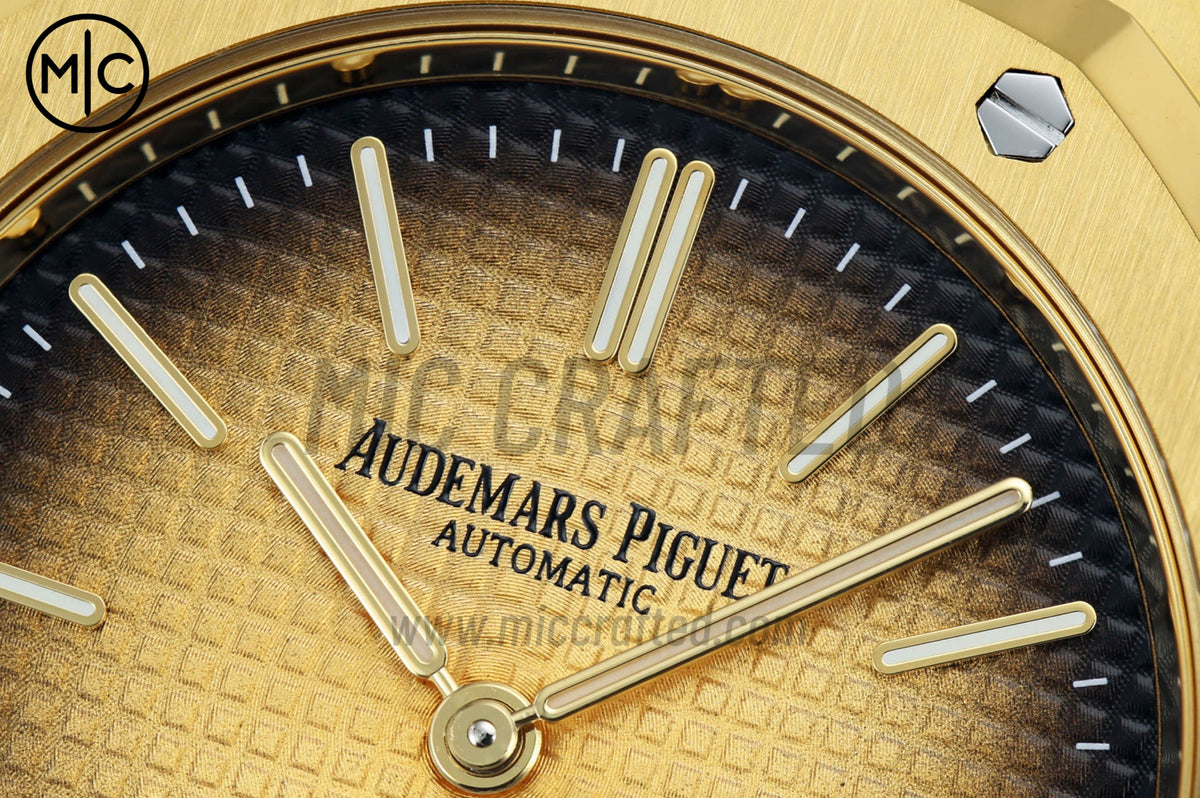 Royal Oak 39mm 16202 YG Smoked Dial on YG Bracelet – Premium Edition