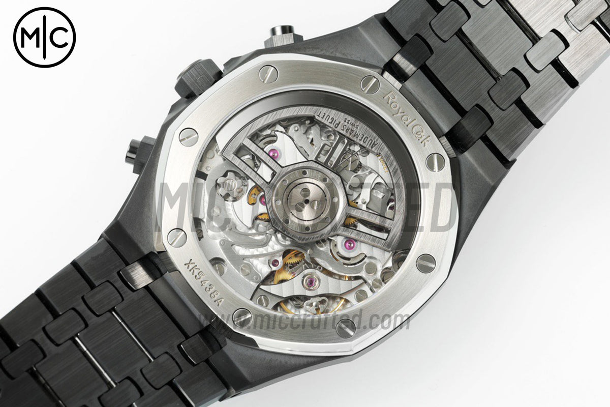 Royal Oak Chrono 41mm 26240 Black Ceramic on Ceramic Bracelet – Premium Edition
