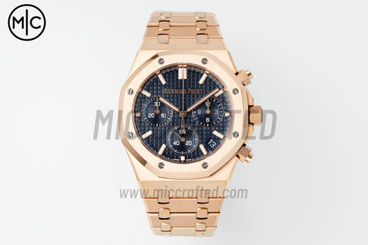 Royal Oak Chrono 41mm 26240 RG Blue Dial on RG Bracelet – Premium Edition