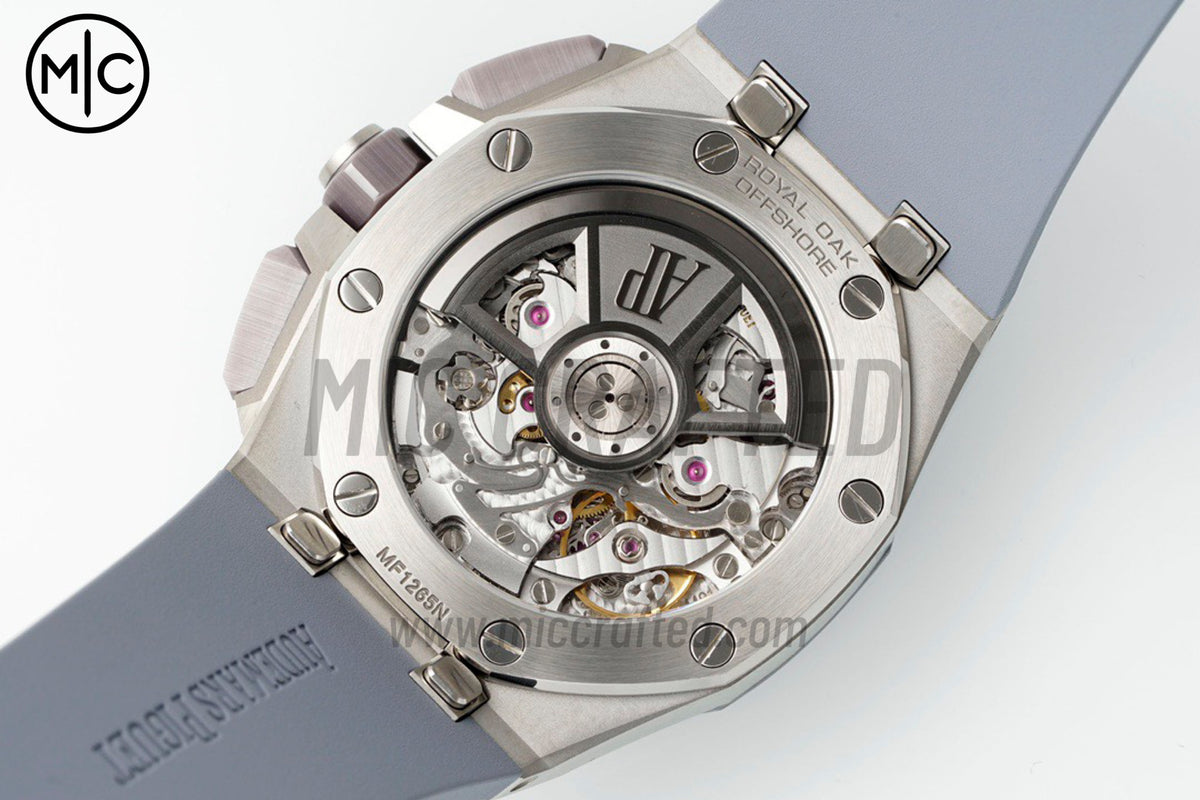 Royal Oak Offshore 43mm 26420IO Gray Dial on Rubber Strap – Premium Edition