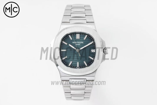 Nautilus 5711 40mm 2018 Blue Textured Dial on SS Bracelet – Premium Edition