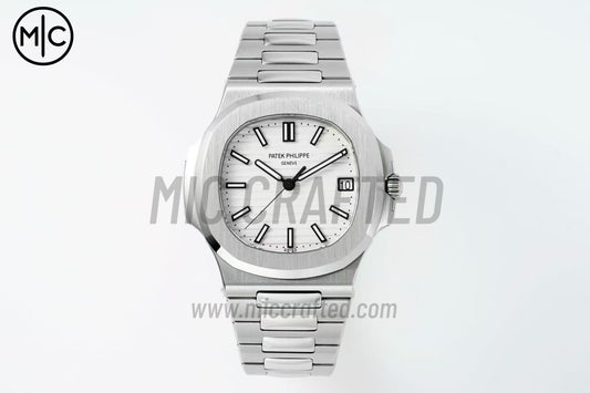 Nautilus 5711 40mm White Dial on SS Bracelet – Premium Edition
