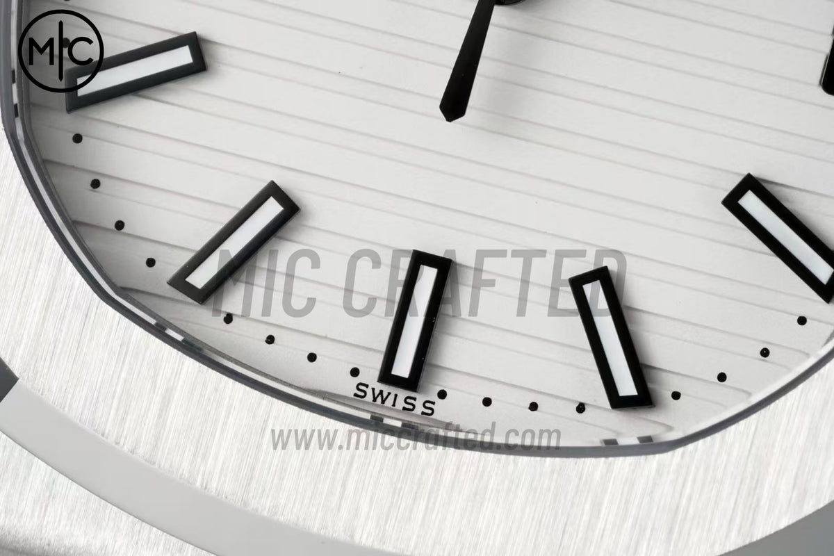 Nautilus 5711 40mm White Dial on SS Bracelet – Premium Edition