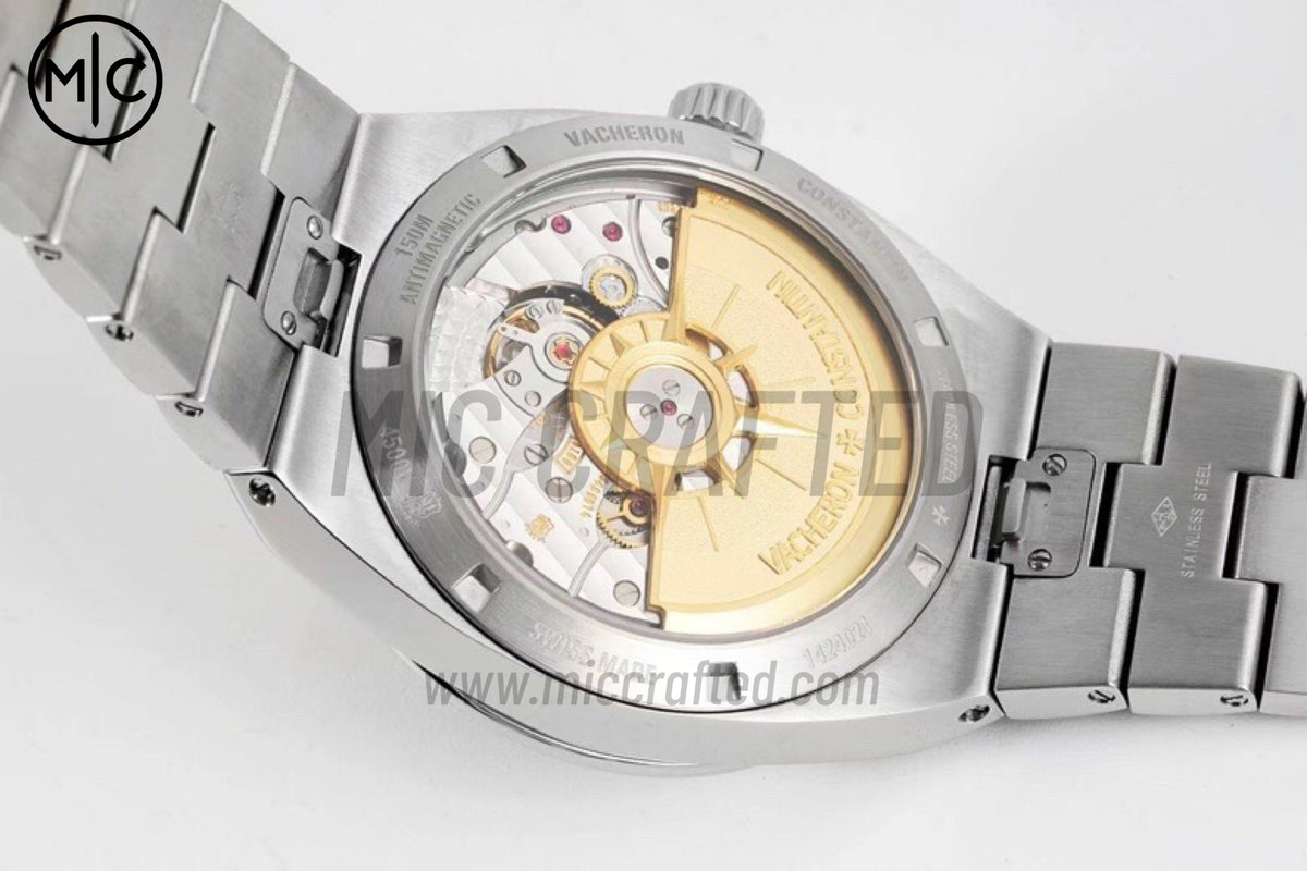Overseas 4500V 41mm SS Silver Dial on SS Bracelet – Premium Edition
