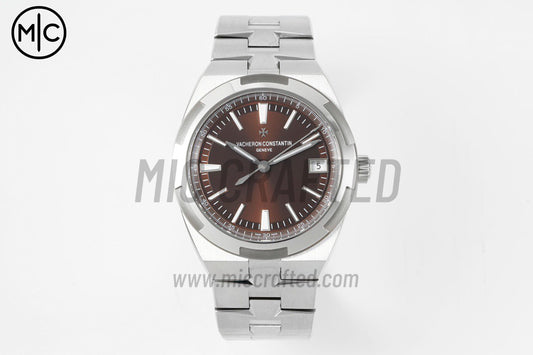 Overseas 4500V 41mm SS Brown Dial on SS Bracelet – Premium Edition