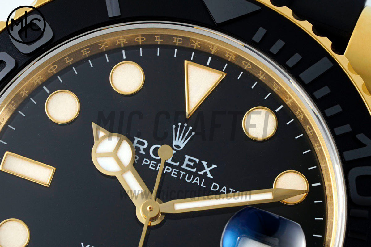 Yacht-Master 42mm 226658 YG 3D Black Ceramic Bezel on Oysterflex Strap – Premium Edition
