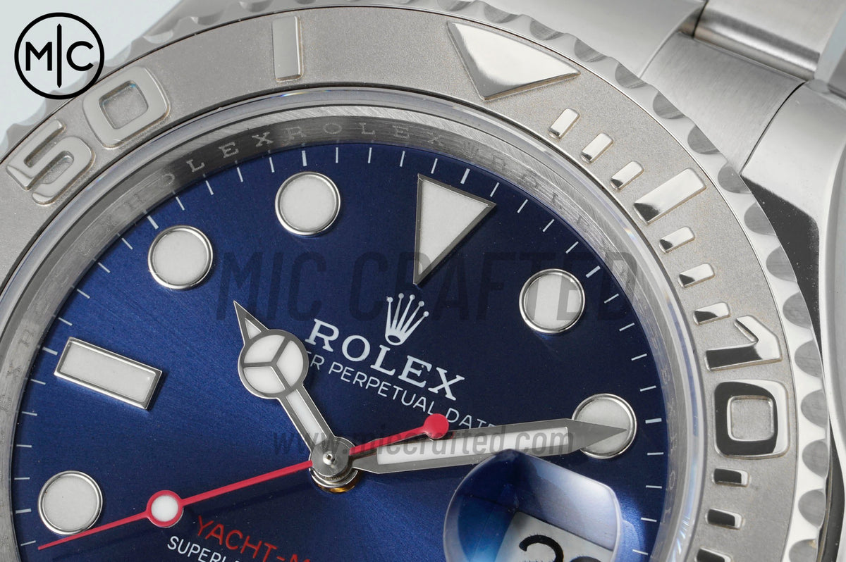Yacht-Master 126622 904L Steel Blue Dial on SS Bracelet – Premium Edition