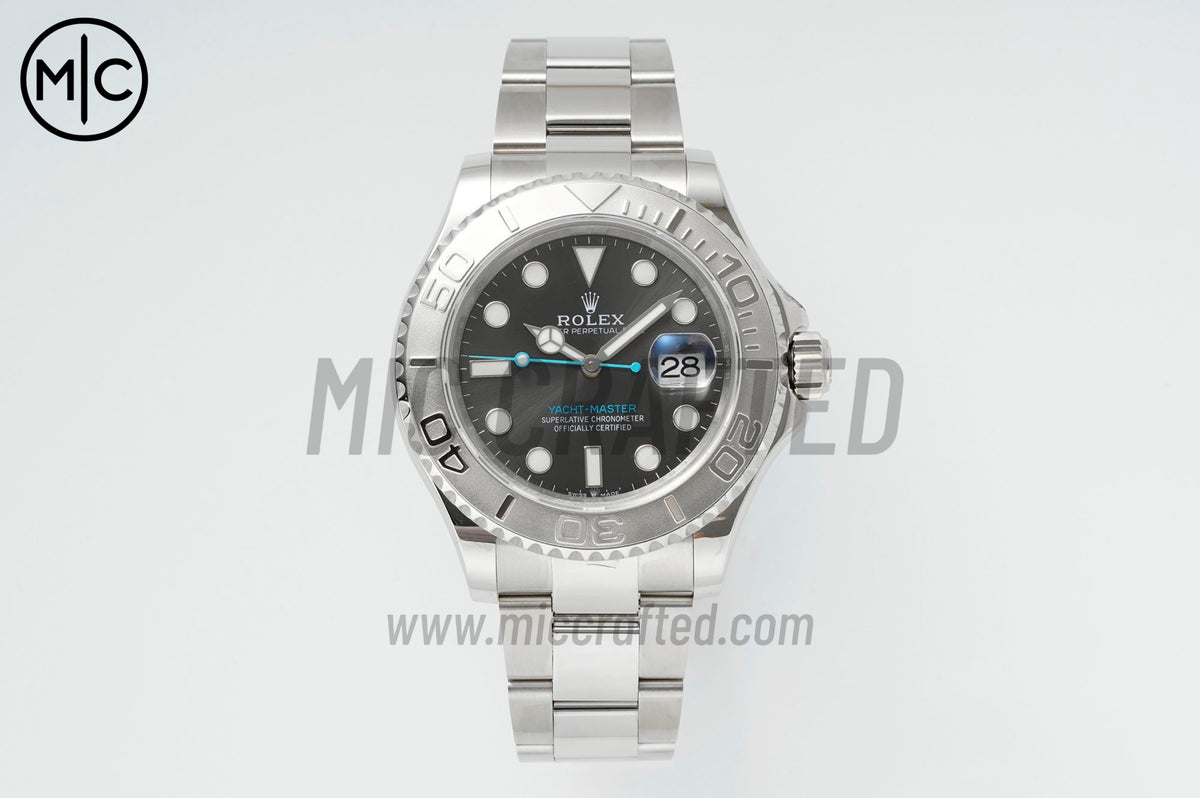 Yacht-Master 126622 904L Steel Gray Dial on SS Bracelet – Premium Edition