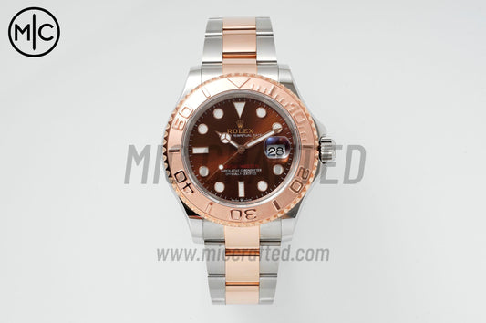 Yacht-Master 126621 SS/RG Brown Dial On SS/RG Bracelet – Premium Edition