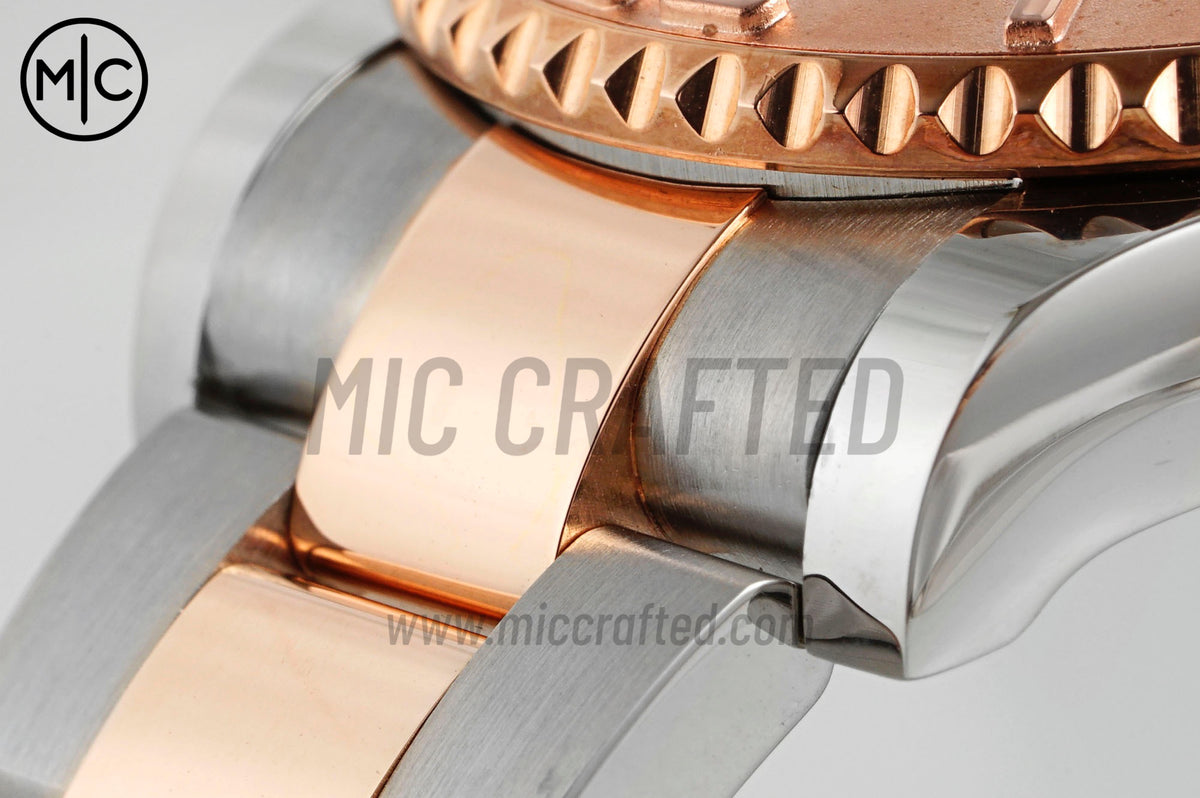 Yacht-Master 126621 SS/RG Brown Dial On SS/RG Bracelet – Premium Edition