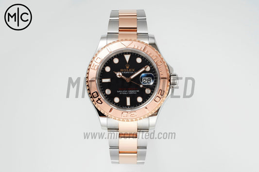 Yacht-Master 126621 SS/RG Black Dial On SS/RG Bracelet – Premium Edition