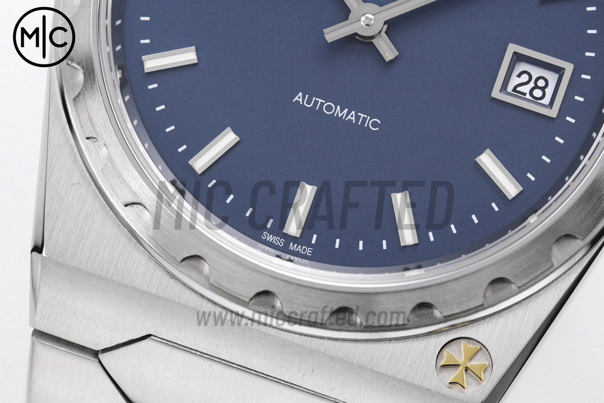 Historiques 222 37mm SS Blue Dial on SS Bracelet – Premium Edition