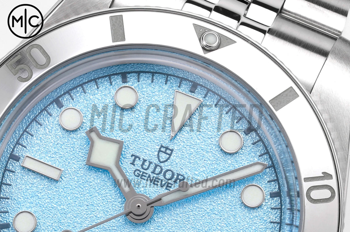 Heritage Black Bay 37mm SS Tiffany Blue Dial on SS Bracelet – Premium Edition