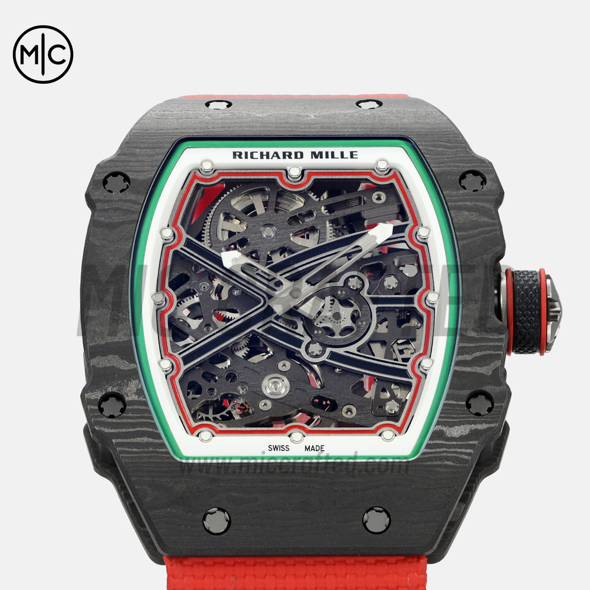 RM67-02 Black NTPT Italy Black Skeleton Dial – Handcrafted Version