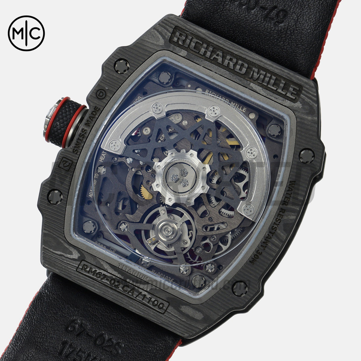 RM67-02 Black NTPT Italy Black Skeleton Dial – Handcrafted Version