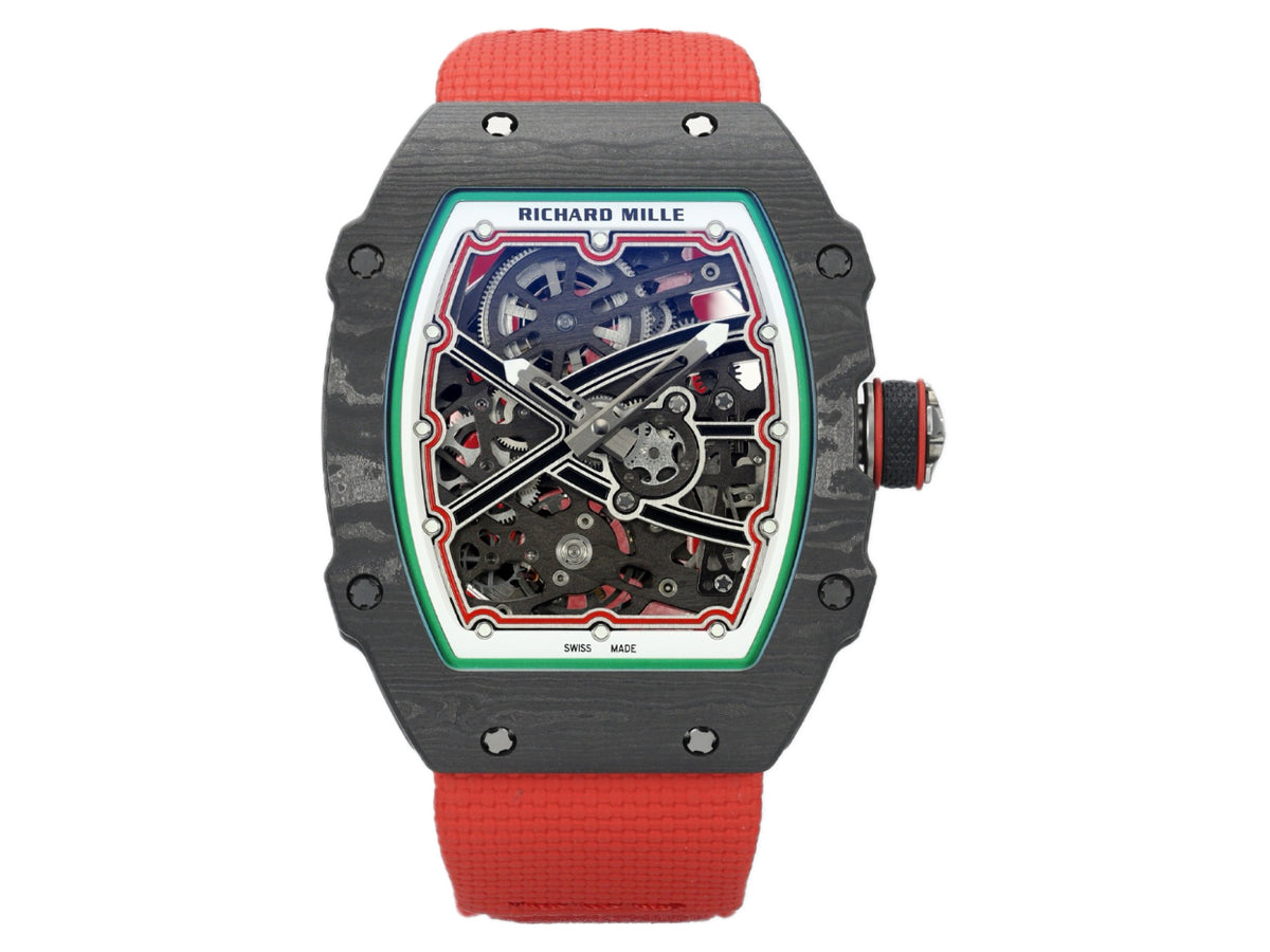 RM67-02 Black NTPT Italy Black Skeleton Dial – Handcrafted Version