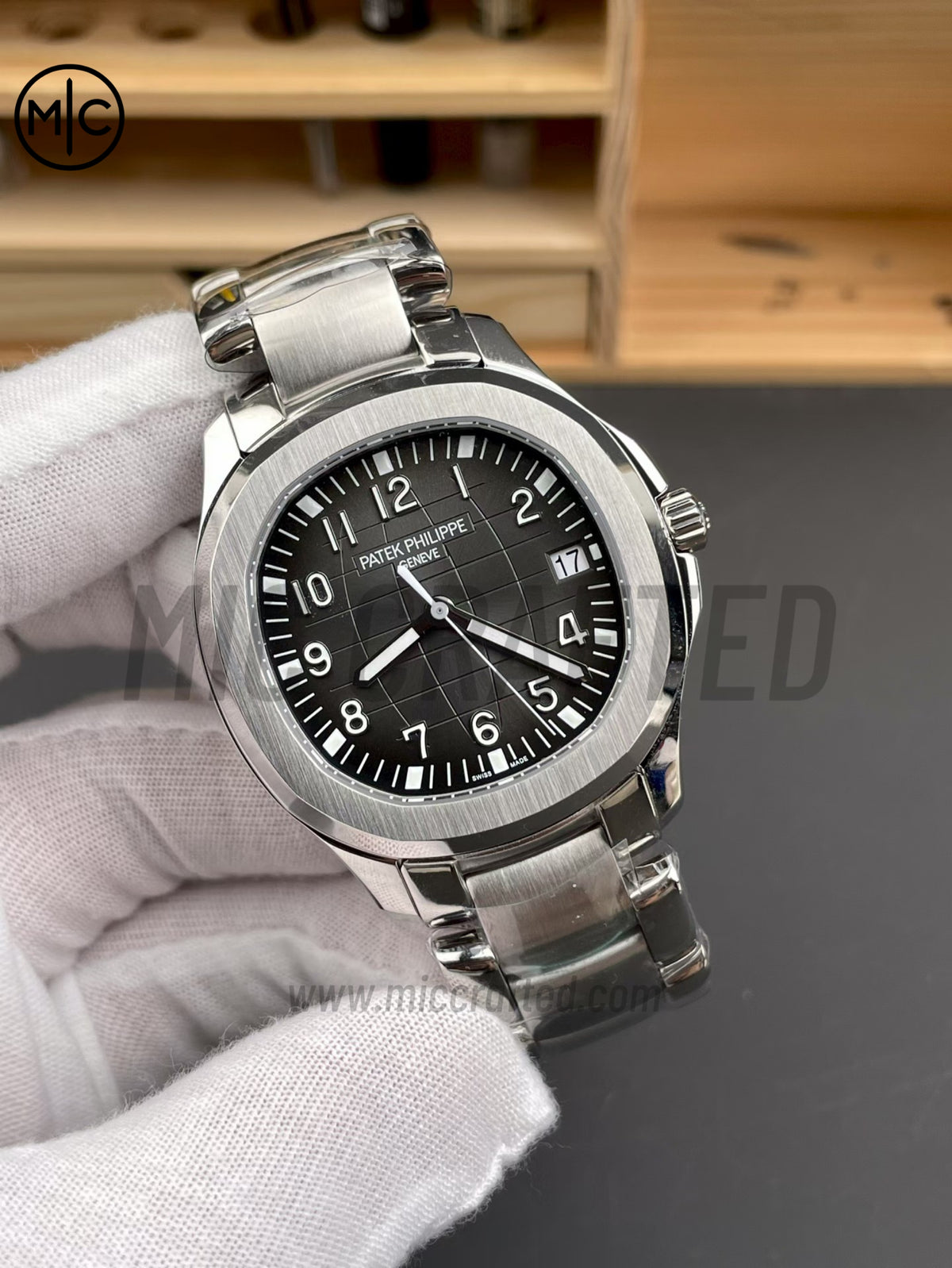 Aquanaut 5167 40mm SS Gray Dial on SS Bracelet – Premium Edition
