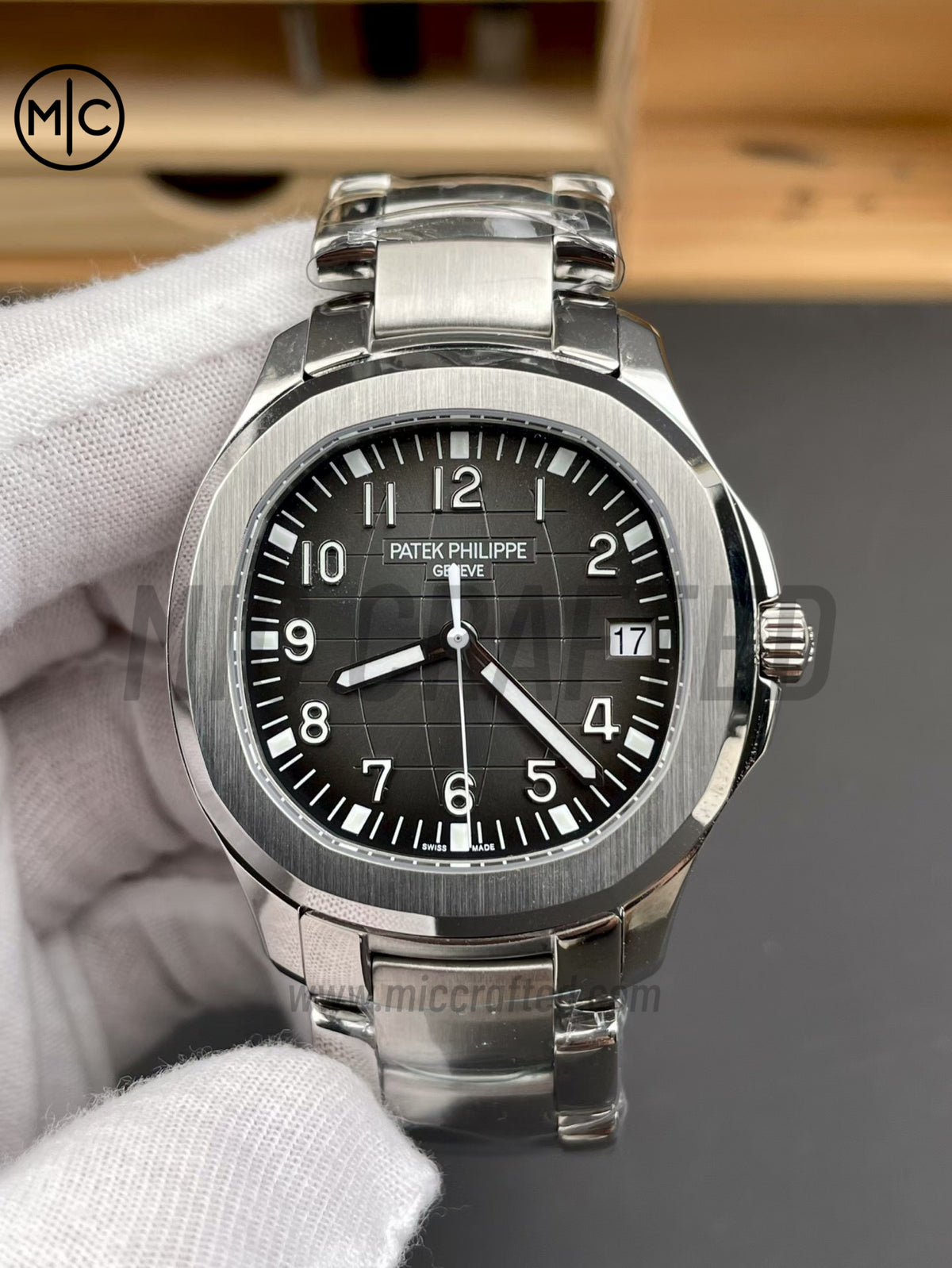 Aquanaut 5167 40mm SS Gray Dial on SS Bracelet – Premium Edition