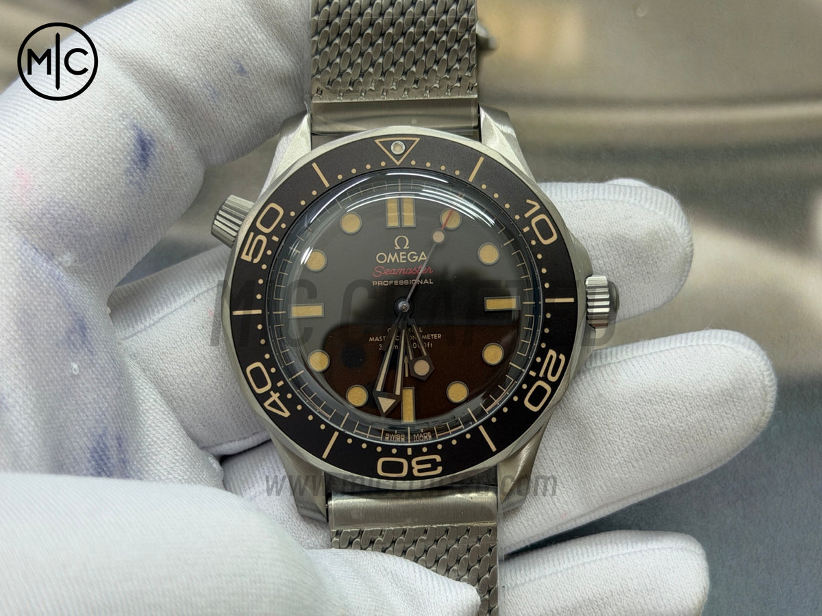 Seamaster 300 "No Time to Die" Limited Edition on Titanium Mesh Bracelet – Premium Edition