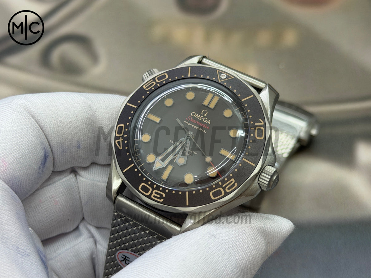 Seamaster 300 "No Time to Die" Limited Edition on Titanium Mesh Bracelet – Premium Edition