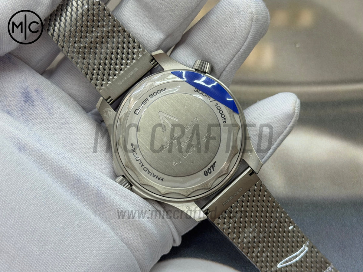Seamaster 300 "No Time to Die" Limited Edition on Titanium Mesh Bracelet – Premium Edition