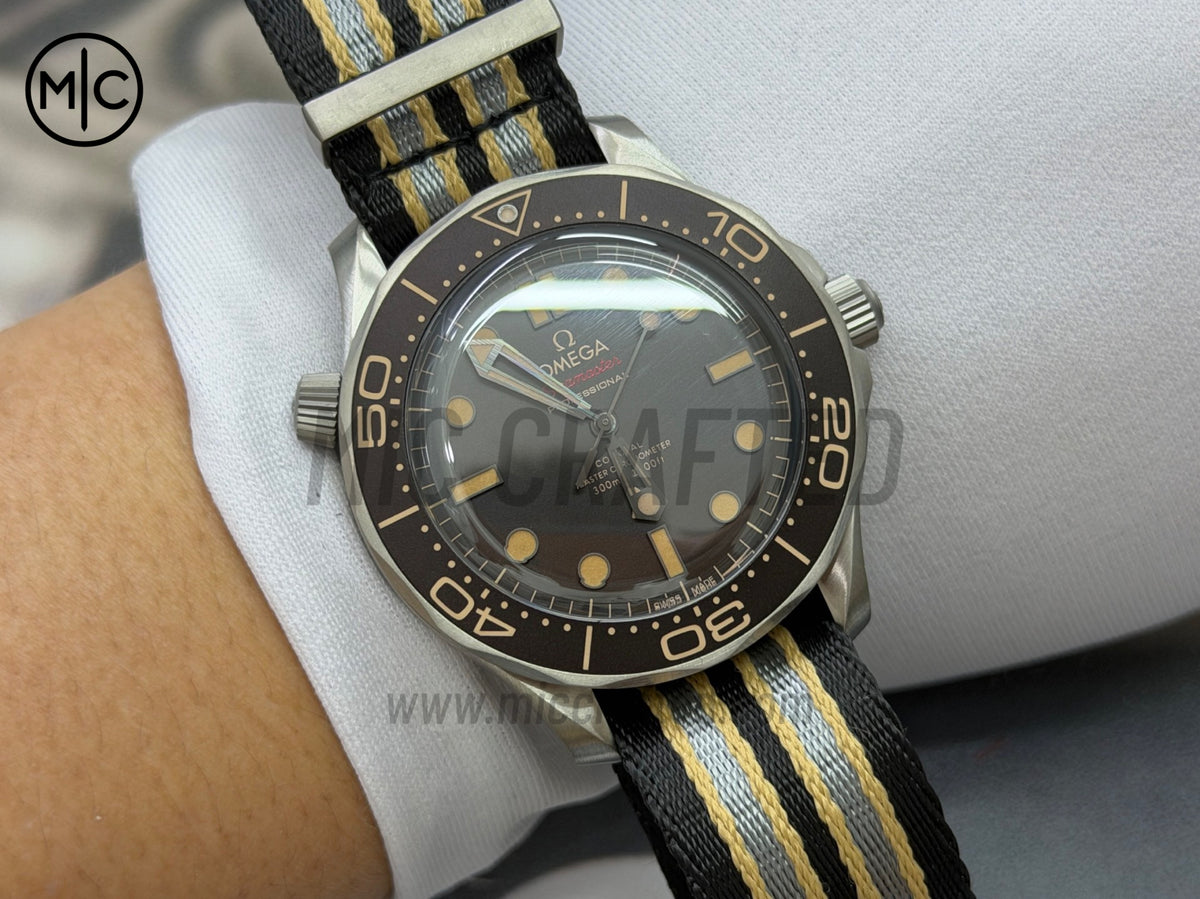 Seamaster 300 "No Time to Die" Limited Edition on Titanium Mesh Bracelet – Premium Edition