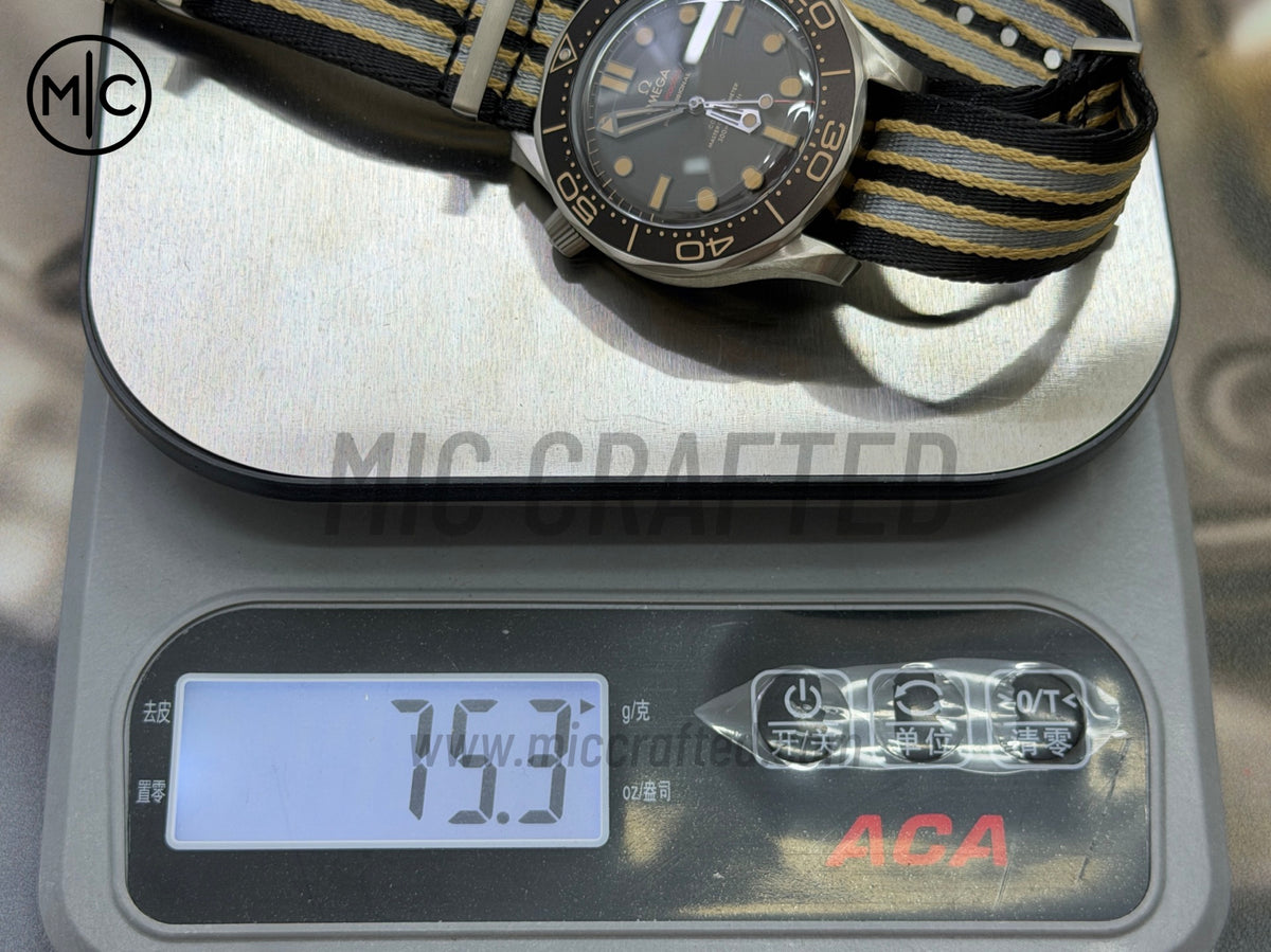Seamaster 300 "No Time to Die" Limited Edition on Titanium Mesh Bracelet – Premium Edition