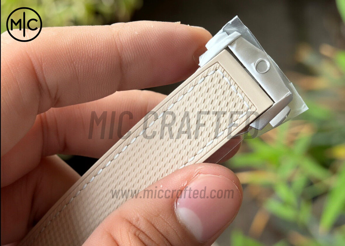 Planet Ocean 43.5mm SS Brown Bezel Sand Dial on Sand Rubber Strap – Premium Edition