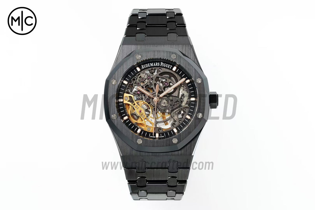 Royal Oak 41mm Openworked 15416 Black Ceramic on Black Ceramic Bracele – Premium Edition