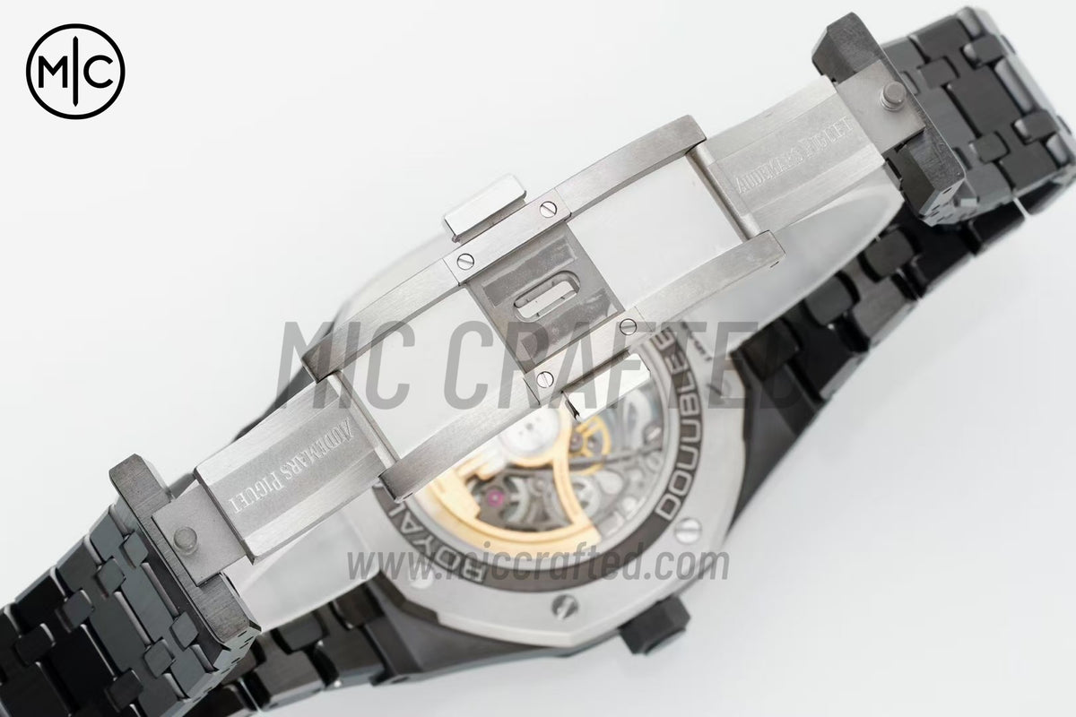 Royal Oak 41mm Openworked 15416 Black Ceramic on Black Ceramic Bracele – Premium Edition