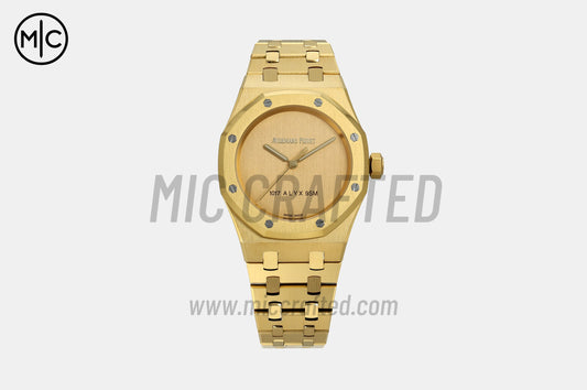 Royal Oak 37mm 15550 YG Gold Dial on YG Bracelet – Premium Edition
