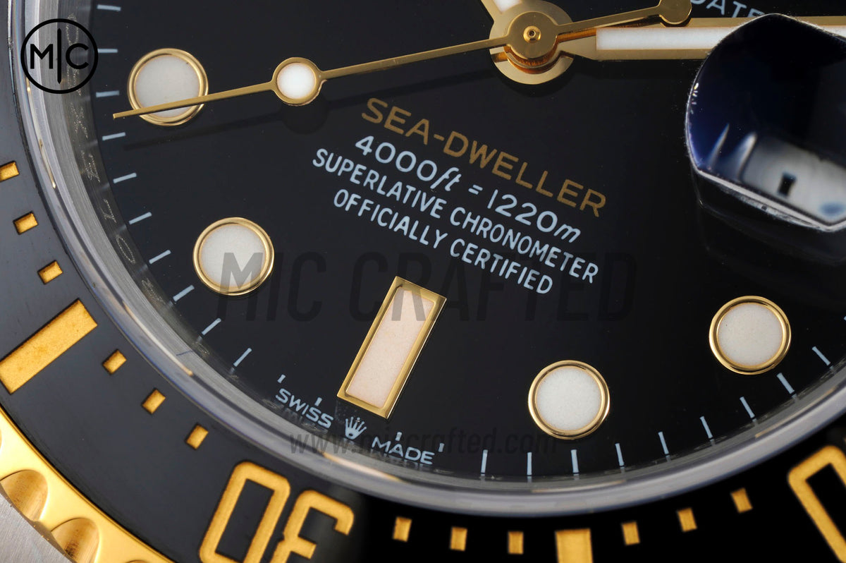 Sea Dweller 126603 SS/YG 904L SS Case and Bracelet – Premium Edition