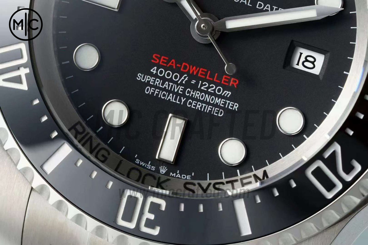 Sea-Dweller 126600 904L SS Case and Bracelet – Premium Edition