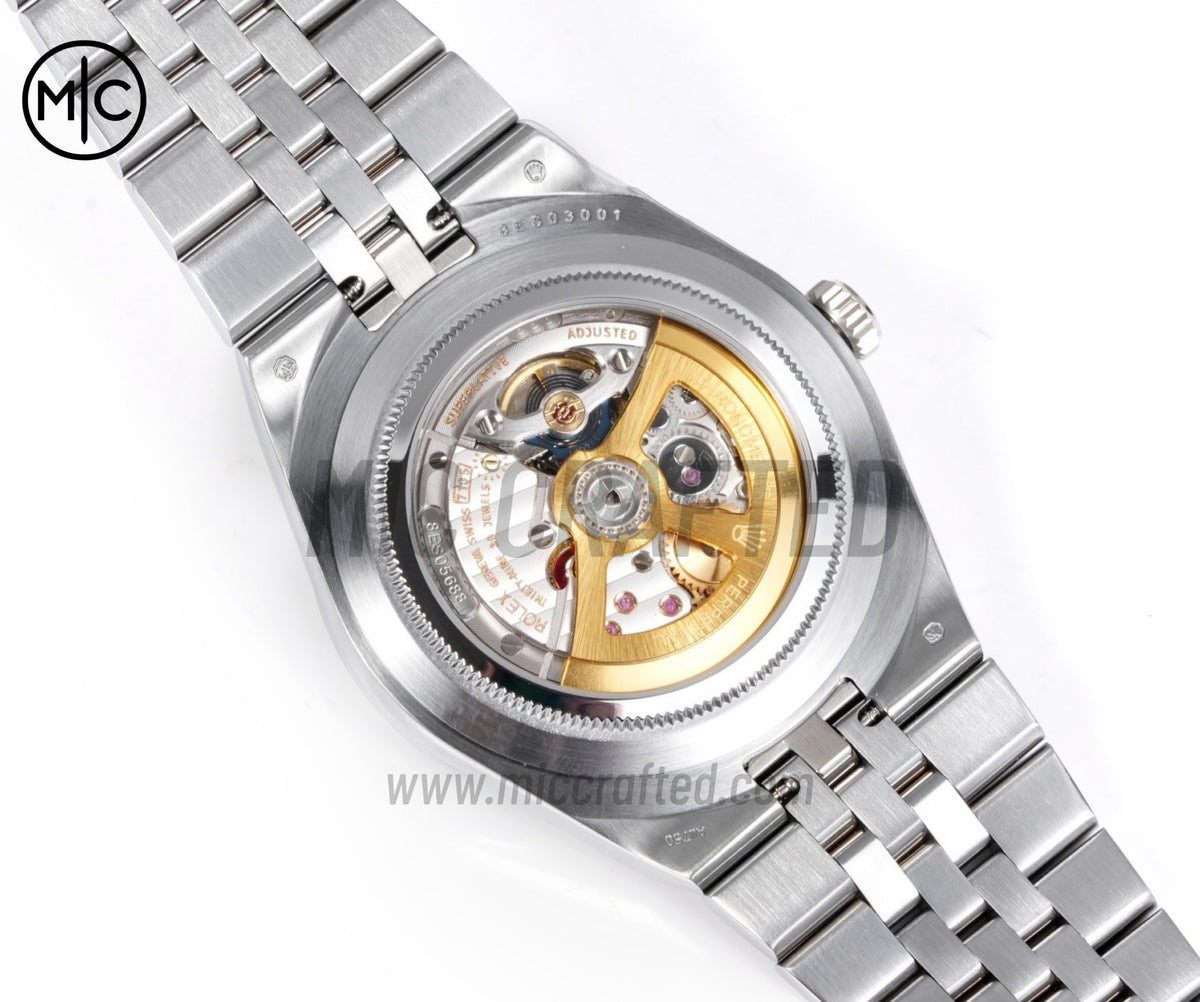 Land Dweller 40mm 127334 Silver Dial on SS Bracelet – Premium Edition