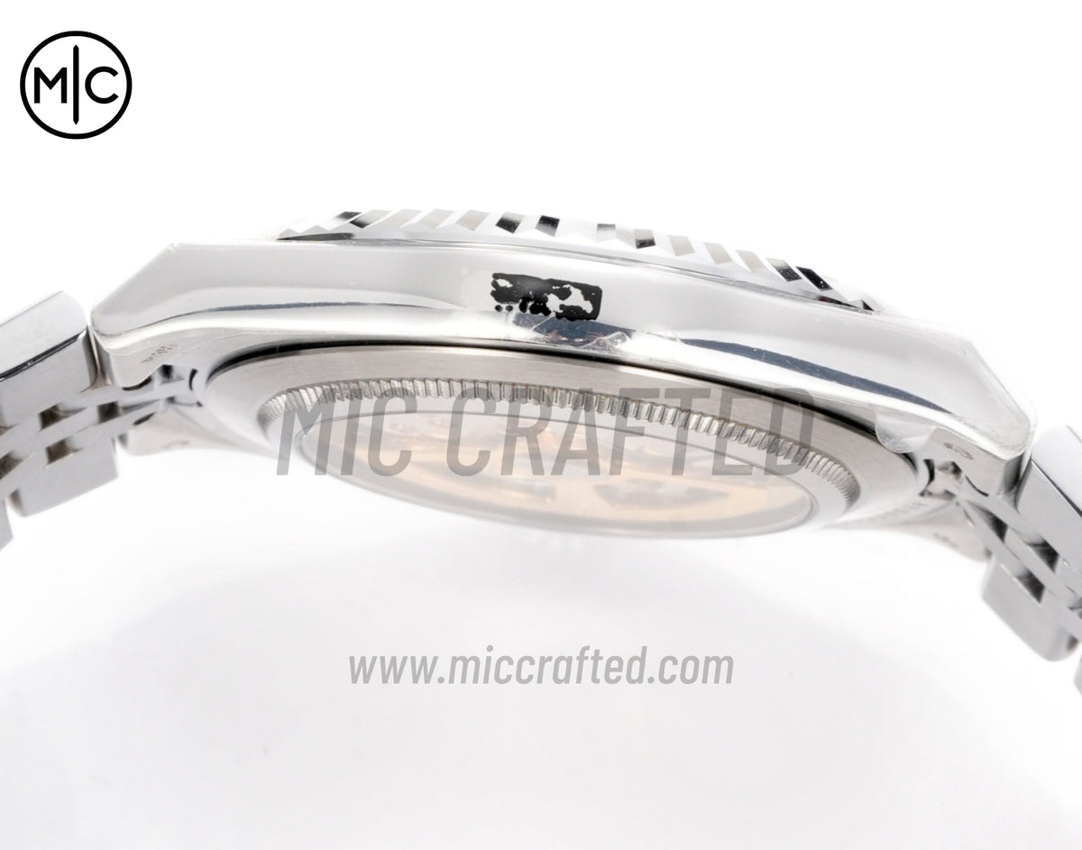 Land Dweller 40mm 127334 Silver Dial on SS Bracelet – Premium Edition