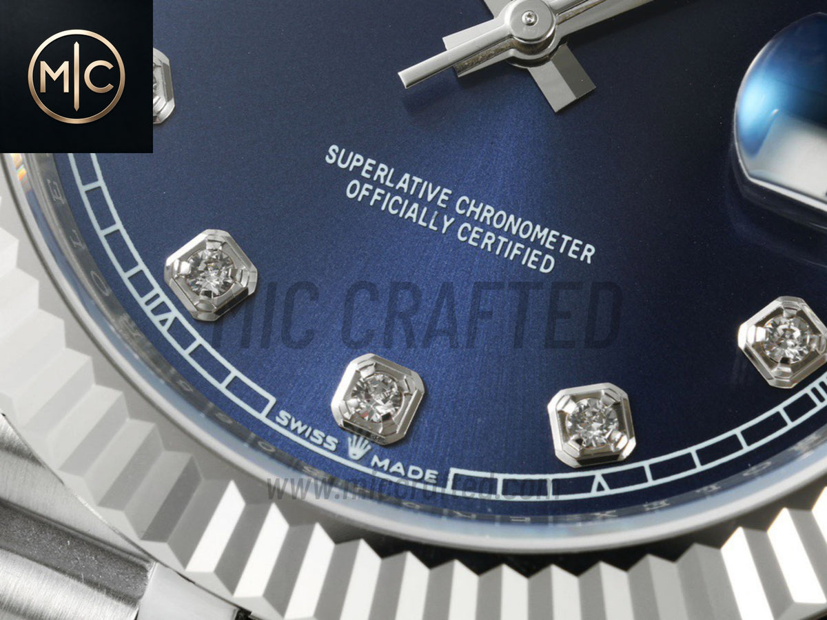 DateJust 41mm 126334 Blue Diamonds Dial on Jubilee Bracelet – Premium Edition