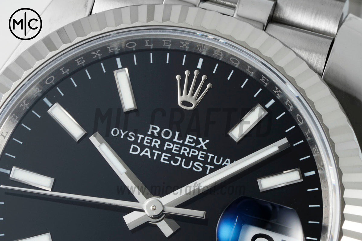 DateJust 36mm 126234 Black Stick Dial on Jubilee Bracelet – Premium Edition