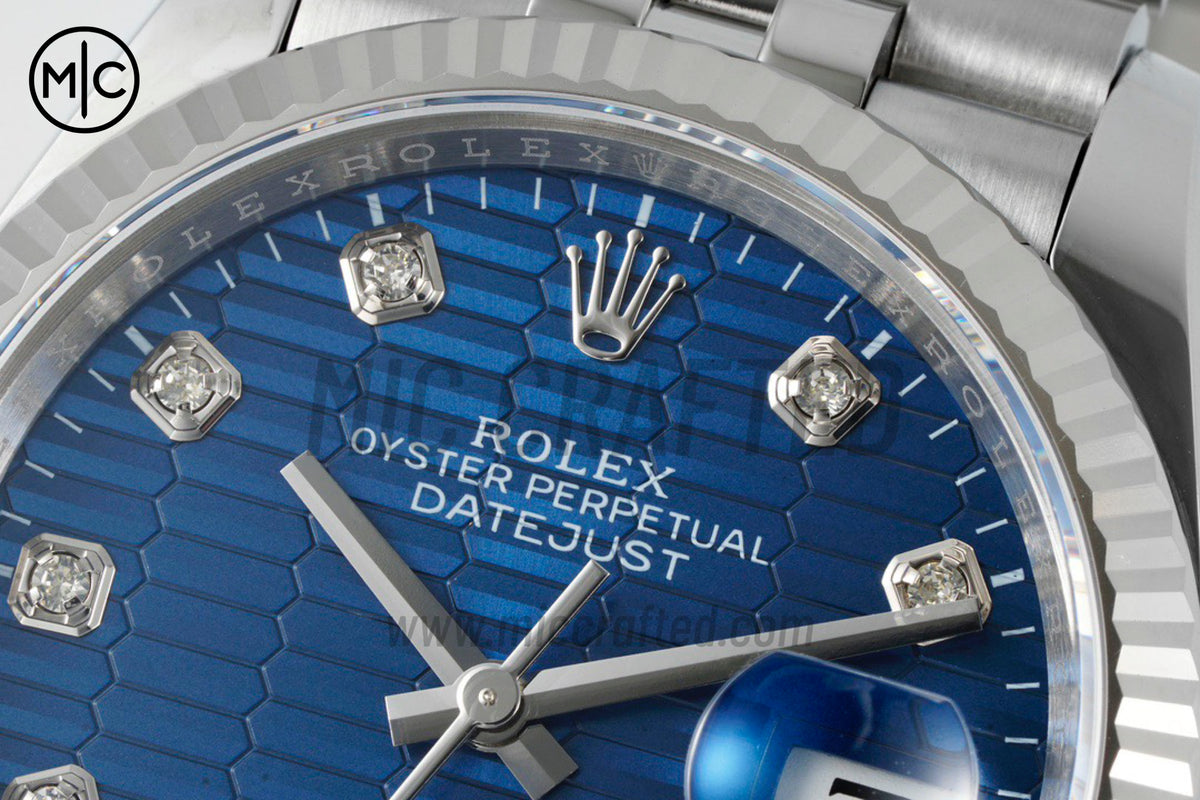 DateJust 36mm 126234 Blue Computer Diamonds Dial onJubilee Bracelet – Premium Edition
